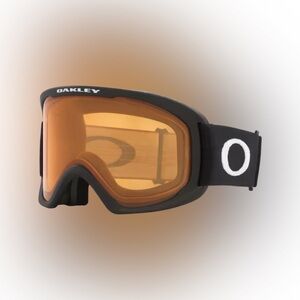 Oakley Matte Black Goggles with Persimmon Lens